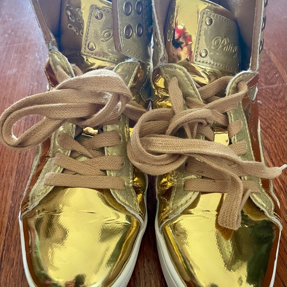 Pastry Tan and Cream Sneakers